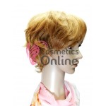 Peruca din fibra sintetica PB002 par scurt ondulat Blond Auriu Mixt Peruca din fibra sintetica PB002 par scurt ondulat Blond Auriu Mixt
